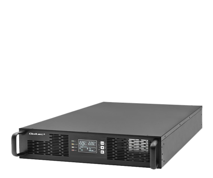 UPS (zasilacz awaryjny) QOLTEC UPS Rack 3kVA 3000W Power Factor 1.0 On-line